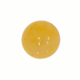 Cabochon, Yellow Jade, 8mm