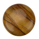 Cabochon, picture jasper, 8mm