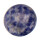 Cabochon, white sodalite, 8mm