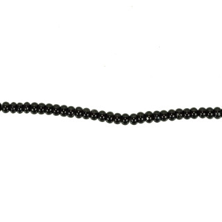 strand agate black, 5x8mm