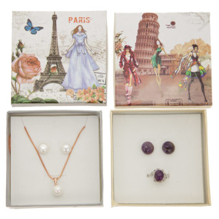 Jewelrybox Art, 9x9cm, mixed designs