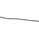 strand agate black, 2mm