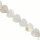 strand shell heart,creme, 15mm