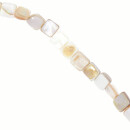 Strang Perlmutt, Creme, 8mm