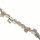 Strang Perlmutt, Creme-Braun, 7-12mm