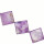 strand shell, caro, purple, 27mm