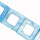 strand shell blue, 25mm