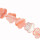 Strang Perlmutt Blume, Rose, 19mm