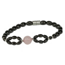 magnetic bracelet rose quartz