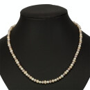 Freshwater pearl necklace, 45cm, mix, 5-6mm