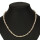 Freshwater pearl necklace, 45cm, mix, 5-6mm