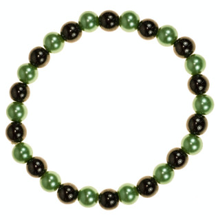 Magnetic bead bracelet green - only 17pcs left!