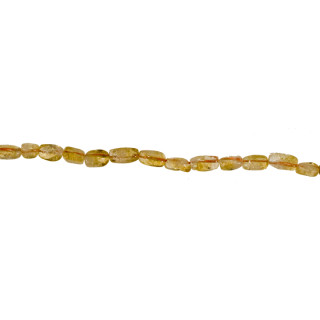 String crystal yellow, 8x12mm