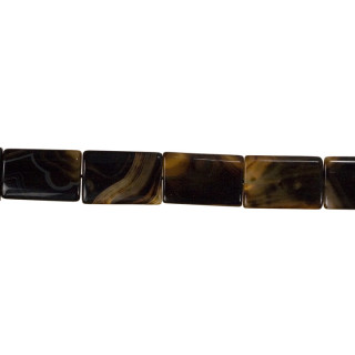 Strang Black Lace Achat, 25x35mm