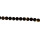 Special price: strand agate black, 14mm flat - only 1 strand left!