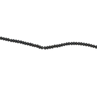Special price: strand agate black, 4x6mm