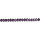 strand facetted glass beads, 8x5mm, 40cm, purple