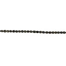 strand of freshwater pearls, rice pearls black, 5-6mm -...