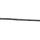 Strang Zuchtperlen flach, schwarz, 7x5mm