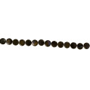 strand mother of pearl black, 11,5 mm