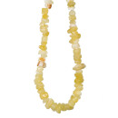 Natural stone chain honey-calcite - only 2pcs left!