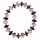 Magnetic bracelet "Magnetic Diamond" Chip, purple