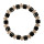 Hämatitarmband "Diamond", hellrot