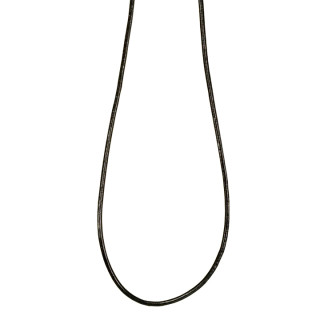 Halskette Leder, 2,0mm, schwarz