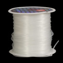 Plastic rope for jewellery production, 15m roll, 0,8mm