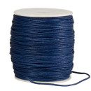 Wax ribbon, 91m roll, 1,5mm, blue