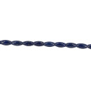 strand lapis lazuli, rice beads 10x20mmm