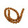 strand gold sandstone, ball, 16mm