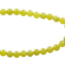 Strang Lemon Jade, Kugel, 4mm