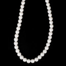 Pearl necklace 8mm, 78cm, white