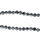 Strang Schneeflockenobsidian, Kugel, 12mm