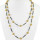 Long pearl necklace, gold - only 5pcs left!