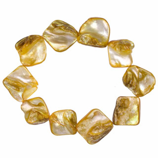 bracelet mother of pearl, gold