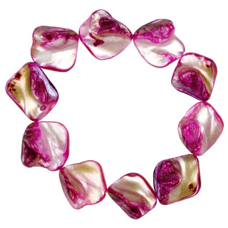 Bracelet mother of pearl, pink
