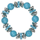 Natursteinarmband Türkis
