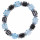 Magnetarmband Quad, Blau