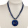 Bandkette Domi, Blau