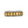 Edelstahlring Silber-Gold