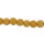 strand colored lava, golden yellow, sphere 19mm