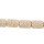 strand colored lava, cream, 27x19mm