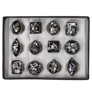 Shellrings, black