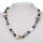 Necklace Atlanta Snowflake Osidian