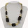 Necklace Brown Lava/Calcite