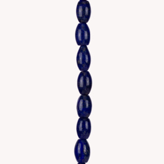 strand lapis lazuli, olive 15x10mmm