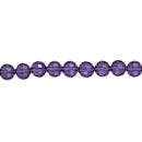 Strang facettierte Glasperlen, Kugel, 12mm, 96fac., 55cm,...