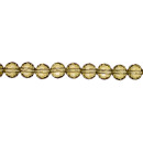 Strang facettierte Glasperlen, Kugel, 12mm, 96fac., 55cm,...